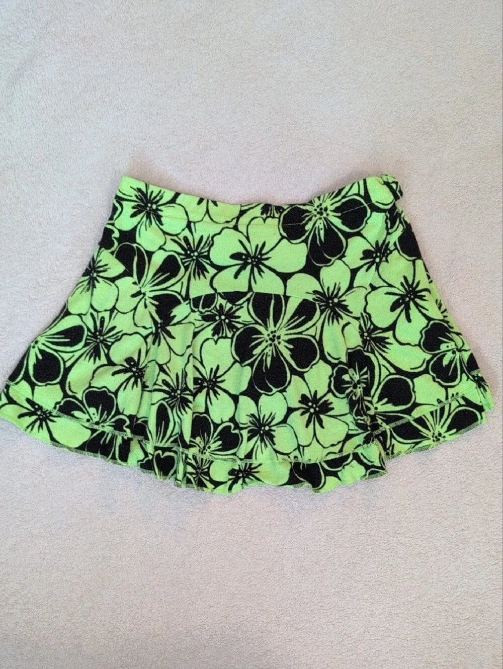 Justice Girls Floral Skirt Bundle Size 10 2 Piece Elastic Waist Lot